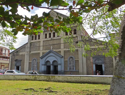 Castries Cathedral in Saint Lucia